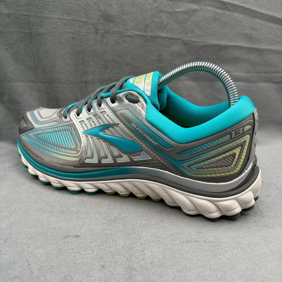 Brooks Glycerin 13 Super DNA Women's Running Shoes Teal Grey Size 9.5 B - Picture 4 of 11